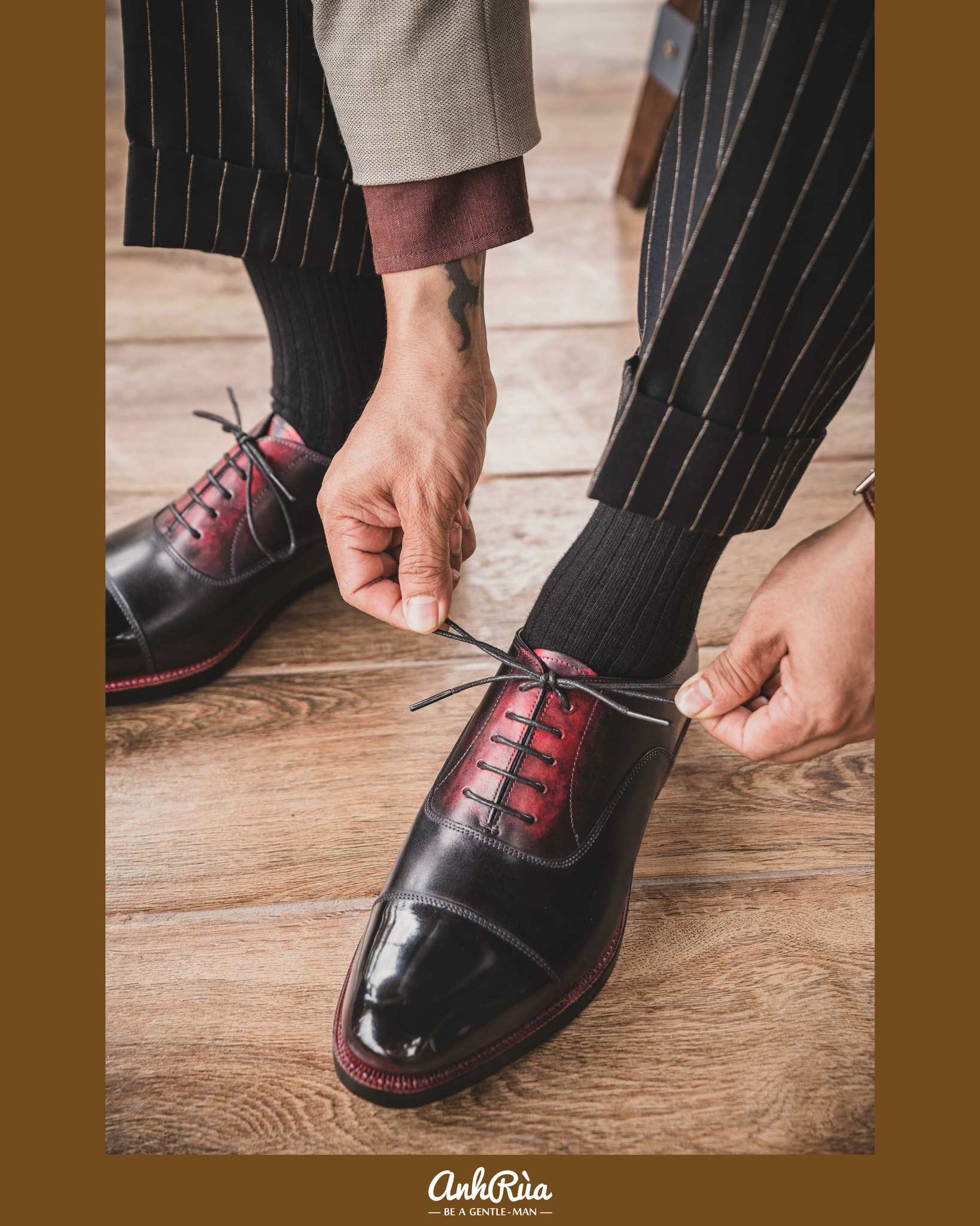 CỘT DÂY GIÀY TÂY NAM ĐÚNG CÁCH