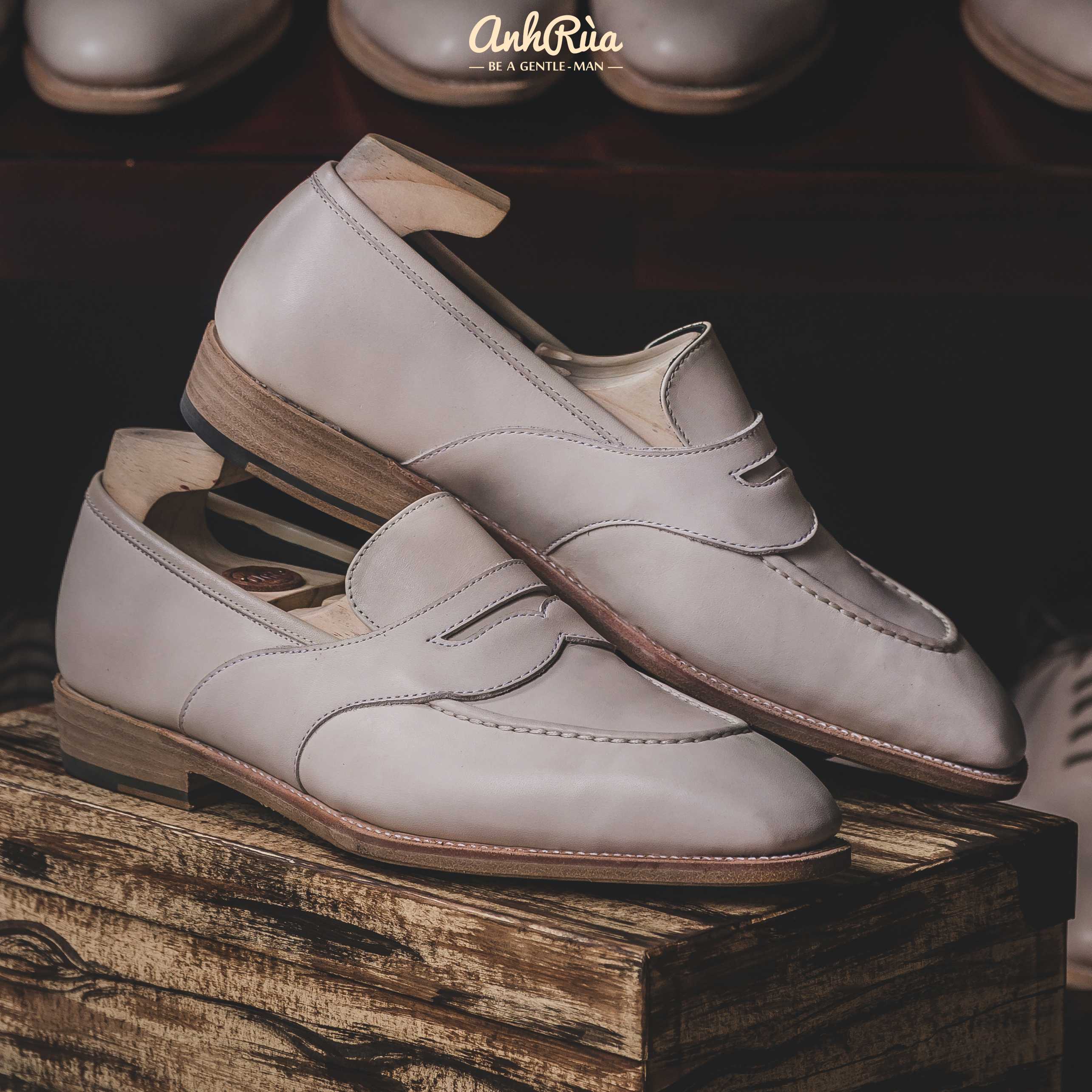 Giày Lười Nam Penny Loafers Anh Rùa