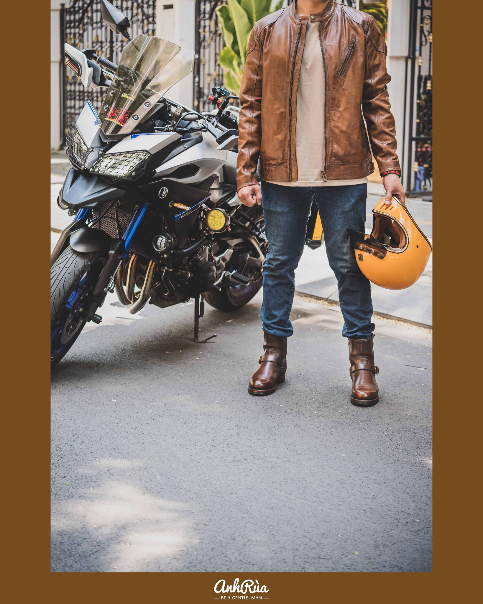Light Brown Racer Jacket Belstaff