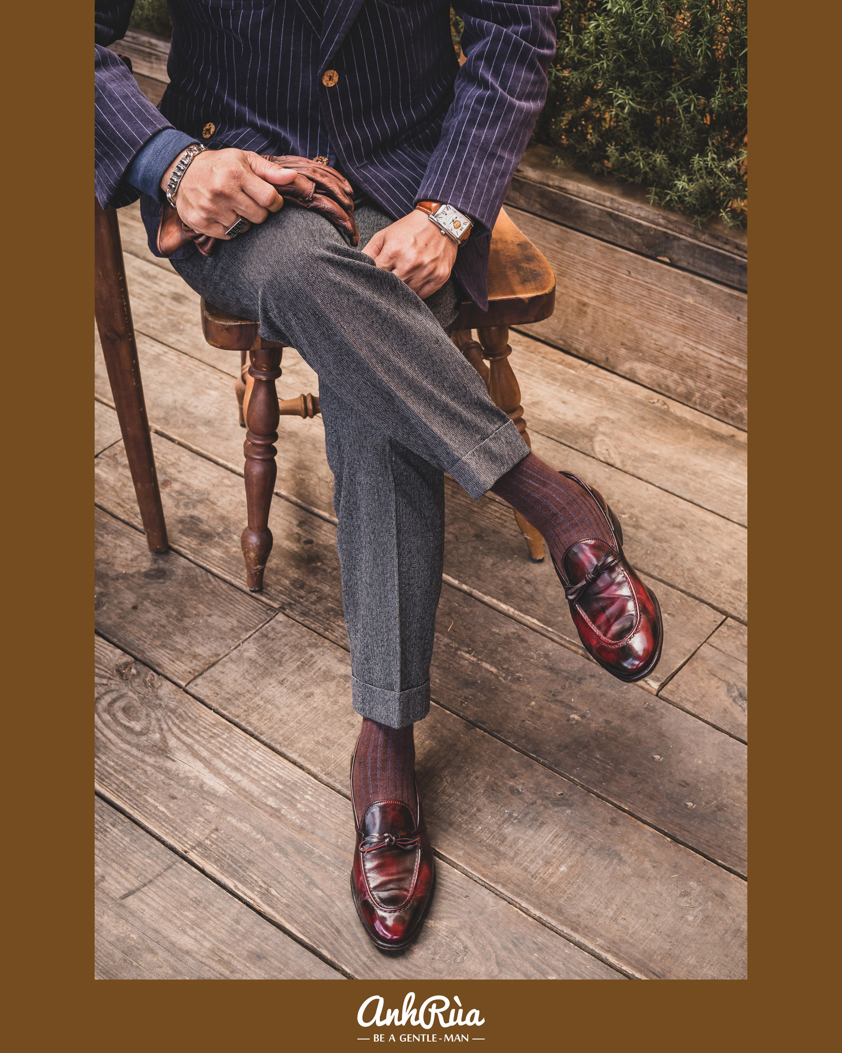 PHỐI VỚ VỚI GIÀY TÂY NAM CHUẨN MENSWEAR CÔNG SỞ