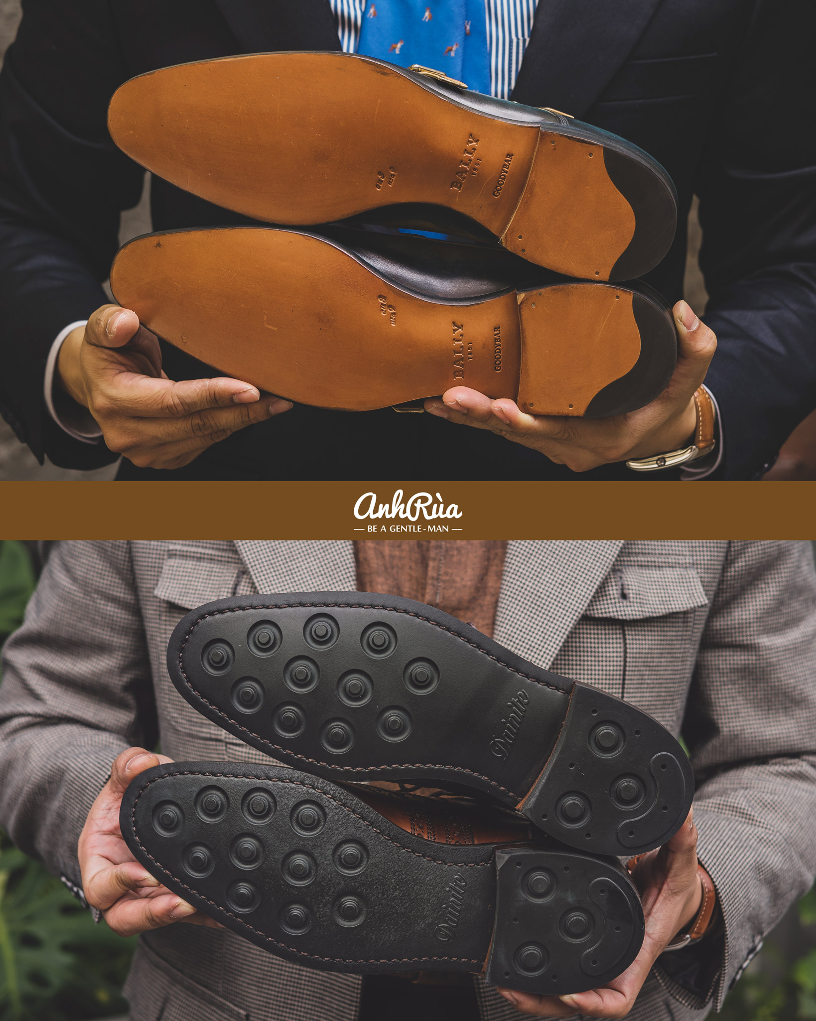 SO SÁNH ĐẾ DA VÀ ĐẾ CAO SU: LOẠI NÀO TỐT CHO GIÀY TÂY NAM?