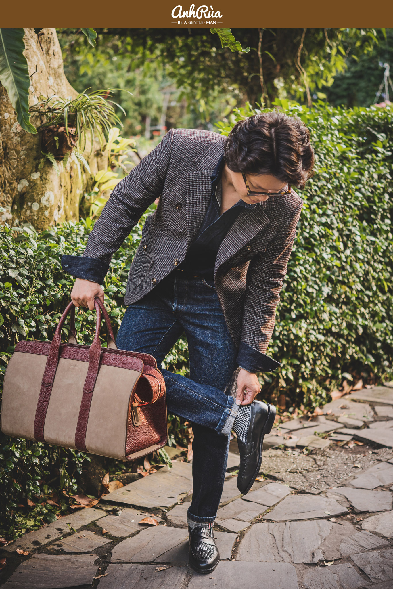 XẮN LAI QUẦN JEANS CHUẨN ĐẸP CHO ANH EM MENSWEAR